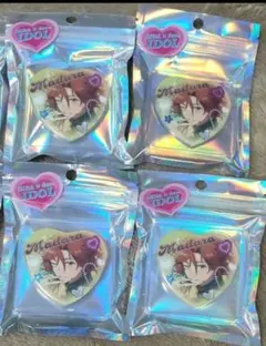 あんスタ 三毛縞斑 GIRA✩デコ ハート缶バッジ 缶バ 20点 GIRA☆デコ】ハート缶バッジ（Rhythm Link／NEW DIMENSION／etc