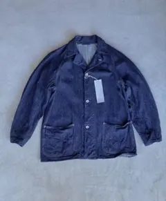 【入手困難】24SS COMOLI コモリ デニムワークジャケット ネイビー　S