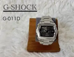 【激レア】動作品 G-SHOCK G-011D シルバーメタル フルメタル 激レア】動作品 G-SHOCK G-011D シルバーメタル フルメタル