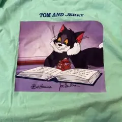 トムとジェリー　Tシャツミントグリーン
