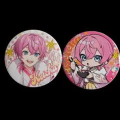 AMPTAK アンプタックカラーズ 缶バッジ けちゃ