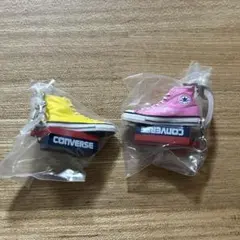 コンバース　めじるしアクセサリー　ハイカット　2点セット（ピンク・イエロー）