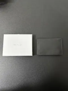 less is jp ブラックレザー二つ折り財布