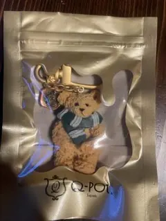 Q-pot. ハリーポッター ベアクッキーキーホルダー スリザリン