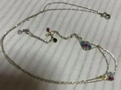 【sale】2月末まで agete アガット　マルチカラーネックレス