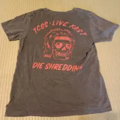TCSS LIVE FAST DIE SHREDDING Tシャツ グレーのサムネイル