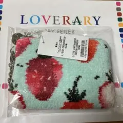 フェイラー　ラブラリー　ストロベリードット　キー＆カードポーチ