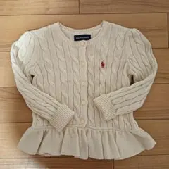 Ralph Lauren ペプラムカーディガン　3T
