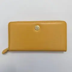 イエロー 長財布 虎エンボス加工 - メルカリ