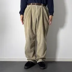 90s C.P COMPANY 太畝ワイドコーデュロイパンツ カーキ b1afc196c754fe3acc382086e7d2e2