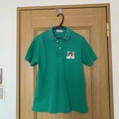 ミキハウスピクニック　明るいグリーンポロシャツ　Ｍ