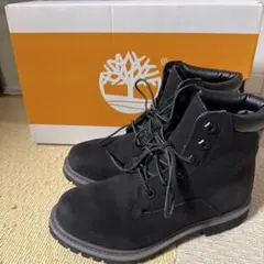 【ティンバーランド】ブラック ワークブーツ 防水 スエード