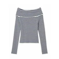 【新品】FRAY I.D ベーシックオフショルリブニット