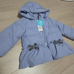 【未使用品】SiMPLE FREE 中綿リボンジャケット フリル 90㎝