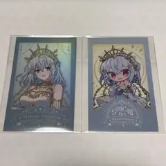 葉加瀬冬雪　SMC組　6周年　ランダムチェキ風カード