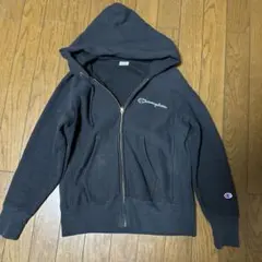 Champion REVERSE WEAVE ジップパーカー ブラック Mのサムネイル