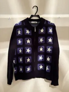 TTT MSW star television zip knit polo