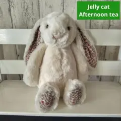 Jelly cat ウサギ ぬいぐるみ　afternoon teaコラボ