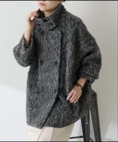 シャギー ピーコート