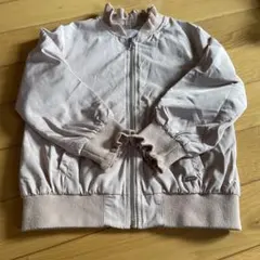 ジップアップジャケット フリル付き