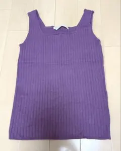 PAGEBOY タンクトップ　パープルのサムネイル
