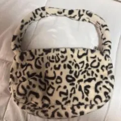 ファー ショルダーバッグ レオパード柄