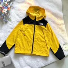 《THE NORTH FACE》 マウンテンパーカー 130 黄色 透湿乾燥のサムネイル