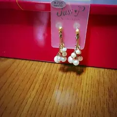 パール☆揺れる☆ピアス☆美品☆結婚式☆デート