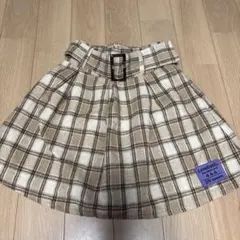 Lovetoxic チェック柄フレアスカート
