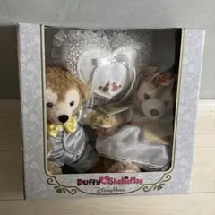 ダッフィ＆シェリーメィ ウェディング ぬいぐるみ HKDL