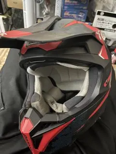 HJC オフロードヘルメット ブラック/レッド Lサイズ中古品のサムネイル