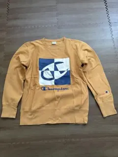 Champion REVERSE WEAVE スウェット マスタード L