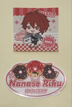 アイドリッシュセブン アイナナ ショップデザインステッカー 七瀬陸