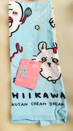 新品　ちいかわ　パティシエ　クッキング　バスタオル 普通版　ブルーのサムネイル