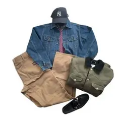 c-boy style 6点セット AA34 アメカジコーデ　古着