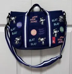 ROOTOTE スヌーピー 刺繍ショルダーバッグ