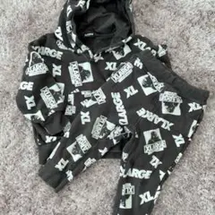 X-LARGE セットアップ　パーカー　スウェット