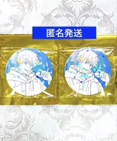 呪術廻戦 トレーディング ホロ缶バッジ イルミネーション　五条悟　2点セット