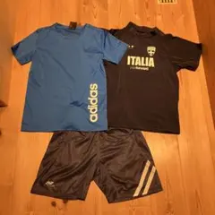 【売り切り 格安】ジュニア 140 サッカー ウェア 上下 3点セット