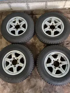 中古ホイールWedsウェッズKEELERキーラー6穴6J+33ハイエース200系 WEDS ウェッズ KEELER TACTICS タクティクス 6本スポーク 中古ホイール