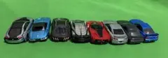 スポーツカー ミニカー 8台セット