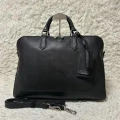 極美品✨ペッレモルビダ キャピターノ 2室 ブリーフケース ビジネス ブラック