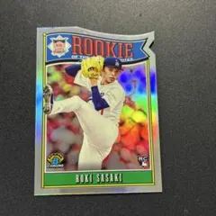 佐々木朗希 2025 Bowman Chrome ROY インサート ルーキー