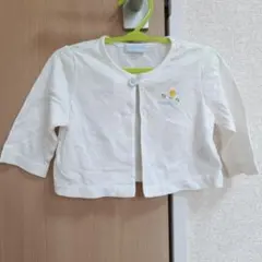 MIKIHOUSE FIRST カーディガン ホワイト 70