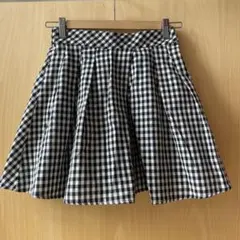 オリーブデオリーブ　キュロットスカート　ギンガムチェック