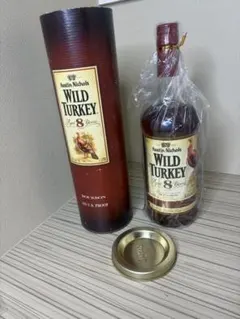希少★未開栓★Wild Turkey 8 バーボンウイスキー8年のサムネイル