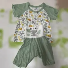 動物柄ベビーパジャマ 90cm