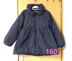 超美品　 フード付き中綿コート