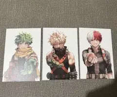 6枚セット　僕のヒーローアカデミア ヒロアカ42巻　ポストカード 台湾限定　特典