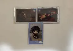 【匿名配送】鬼滅の刃冨岡義勇缶バッジ＆るかっぷすなっぷカード